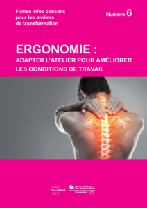 Couverture de la fiche : Ergonomie : adapter l’atelier pour améliorer les conditions de travail