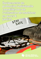 Équipements de protection individuelle conseillés lors de l’utilisation de machines en parcs et jardins