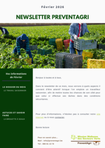 Couverture de la newsletter de février 2026